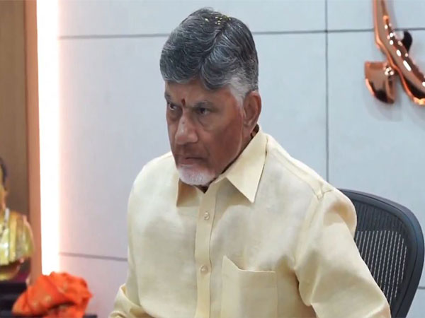 Andhra Pradesh Chief Minister Chandrababu Naidu (File photo/ANI)