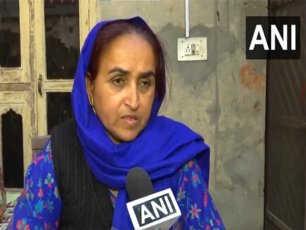 Savita Narwal, mother of deceased Congress worker Himani Narwal (Photo/ANI)