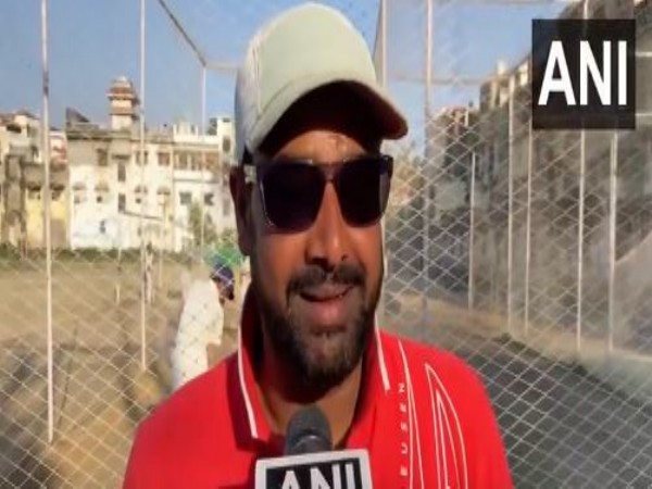 Saifi Ahmed, coach of a cricket academy in Varanasi (Photo: ANI)