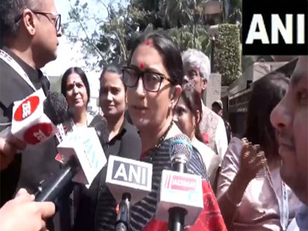 Bharatiya Janata Party leader Smriti Irani (Photo/ANI)