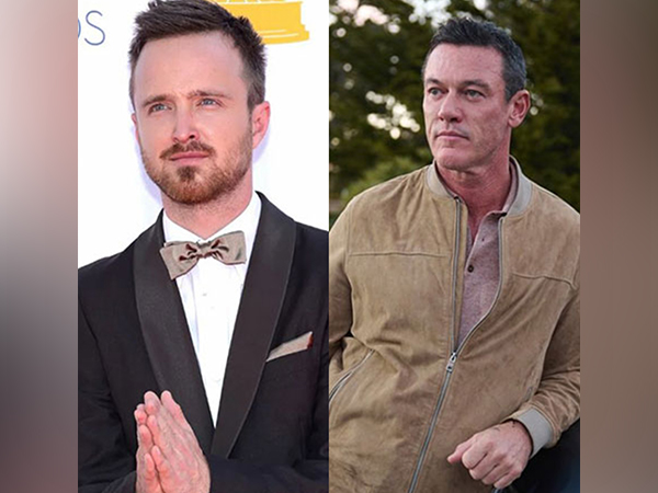 Aaron Paul, Luke Evans (Image source: Instagram) 