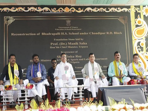 Tripura Chief Minister Manik Saha (Photo/ANI)