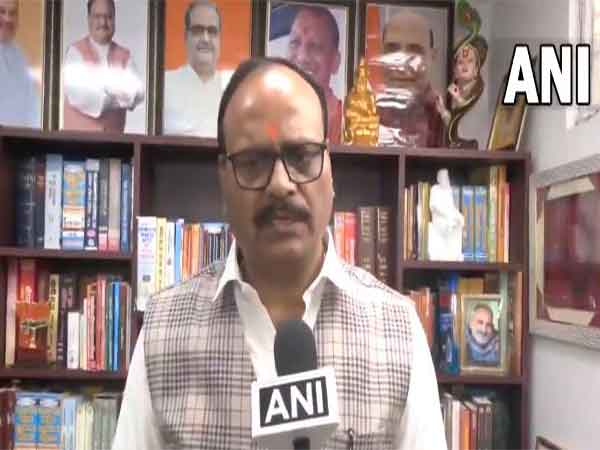 Uttar Pradesh Deputy Chief MinisterBrajesh Pathak (Photo/ANI)
