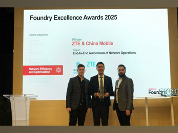 China Mobile and ZTE's Multi-Agent Collaboration solution wins GSMA Foundry Network Efficiency and Optimisation Award