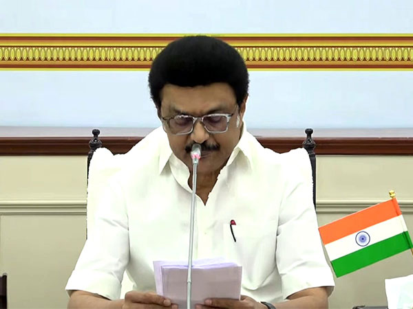 Tamil Nadu Chief Minister M K Stalin (Photo/ANI)