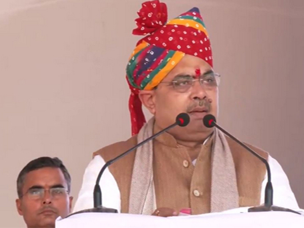 Rajasthan Chief Minister Bhajanlal Sharma (Photo: ANI)