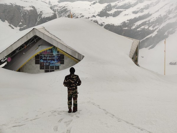 Gurudwara Sri Hemkund Sahib in Chamoli district of Uttarakhand (File Photo/ANI)