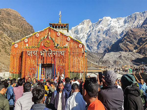 Kedarnath Dham in Uttarakhand (Image: ANI)