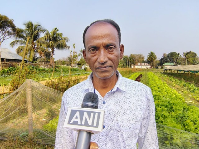 Farmer Aman Sarkar (Photo: ANI) 