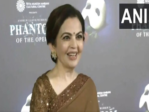 Nita Ambani, founder-chairperson of Reliance Foundation (Image source: ANI) 