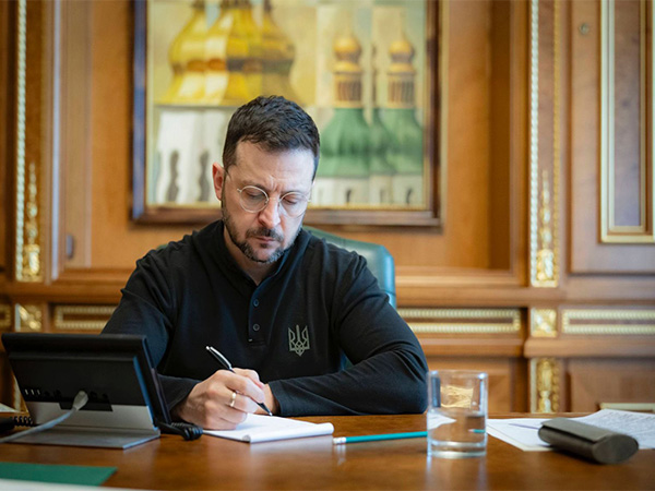 Ukrainian President Volodymyr Zelenskyy (ANI)