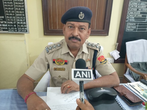 Debaprasad Roy, SDPO West, Tripura (Photo/ANI)
