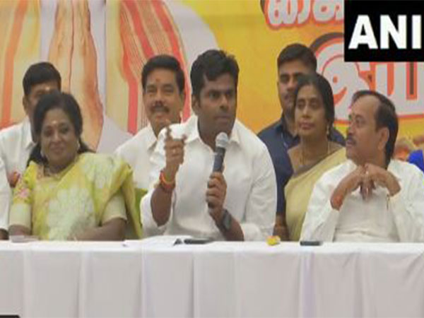 Tamil Nadu BJP president K Annamalai (Photo/ANI)