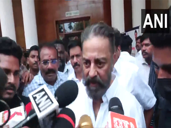 Makkal Needhi Maiam chief Kamal Haasan (Photo: ANI)