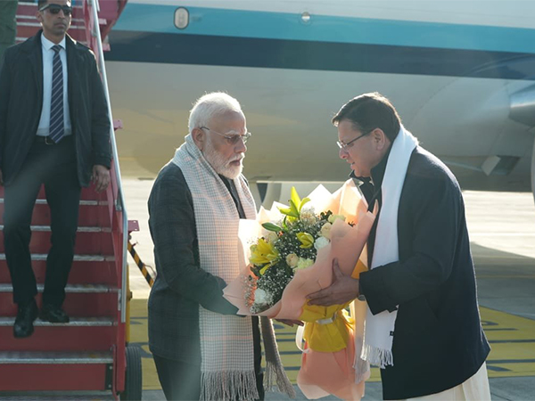 Prime Minister Narendra Modi with Uttarakhand CM Pushkar Singh Dhami (Pic Source: Uttarakhand CMO)