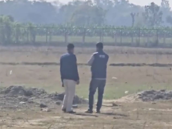 UP STF and Police dispose explosives recovered from Lajar Masih (Photo/ANI)  