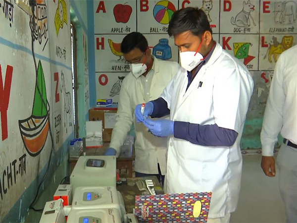 Visuals from hospital in Siddharth Nagar (Photo/ANI)