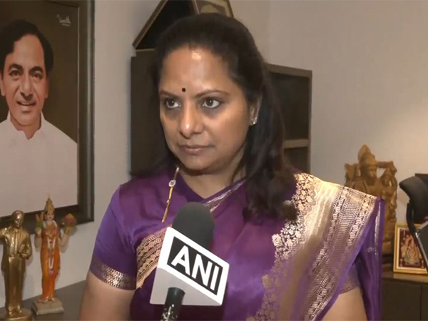 BRS leader K Kavitha (Photo/ANI)