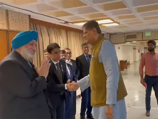 Visuals from Parliament House Annexe (Photo/ANI)