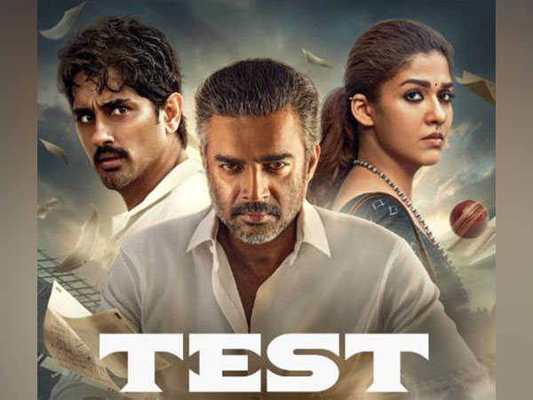Siddharth,  R Madhavan, Nayanthara in the poster of 'TEST' (Photo/Instagram/@netflix)