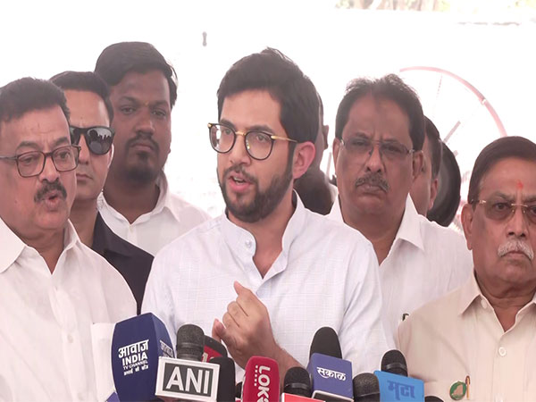 Shiv Sena (UBT) leader Aditya Thackeray (Photo/ANI)