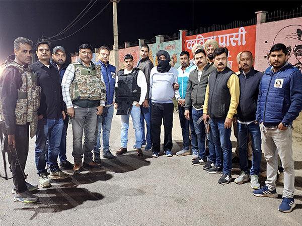  BKI terrorist Lajar Masih arrested. (Photo/@Uppolice)