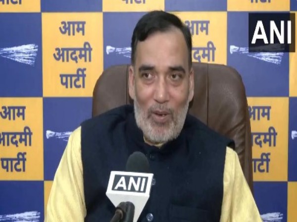 Aam Aadmi Party MLA Gopal Rai (Photo/ANI)