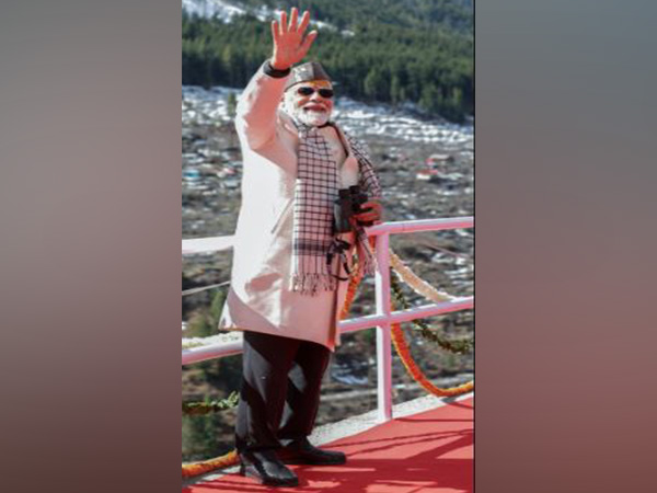 Prime Minister Narendra Modi in Harsil (Photo/PM Modi X: @narendramodi)