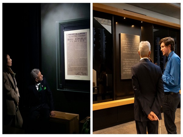 EAM Jaishankar at General Post Office Museum in Dublin(Photo/X@DrSJaishankar)
