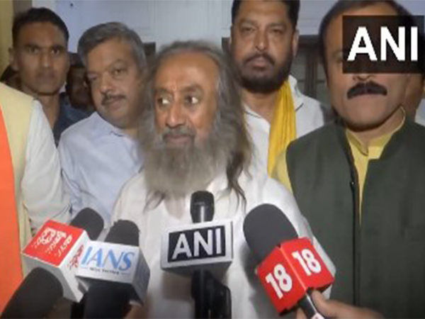 Spiritual leader and founder of Art of Living, Sri Sri Ravi Shankar (Photo/ANI)