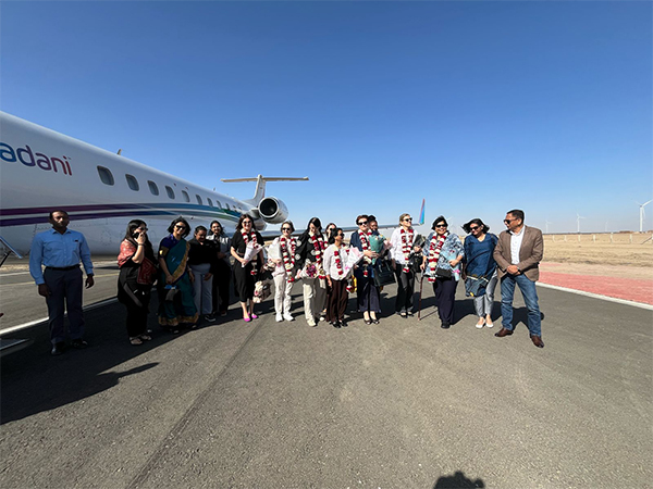 Delegation of women Ambassadors from nine nations visited Khavda and Mundra (Photo/ANI)