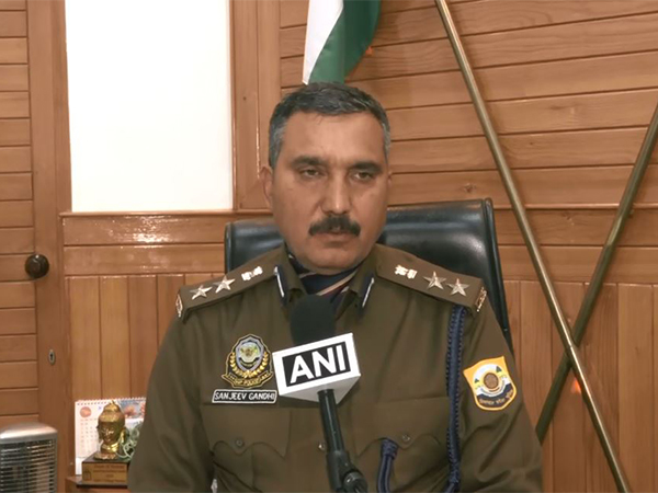 Shimla Superintendent of Police (SP) Sanjeev Kumar Gandhi (Photo/ANI)