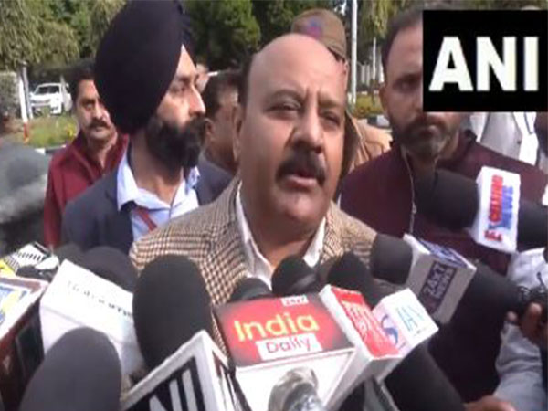 Jammu and Kashmir Deputy Chief Minister Surinder Choudhary. (Photo/ANI)