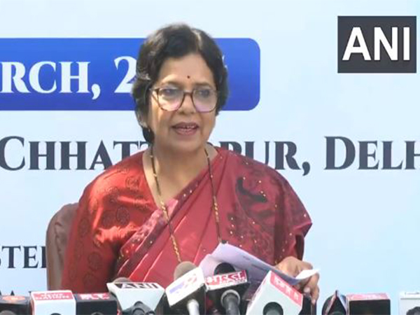 National Commission for Women (NCW) chairperson Vijaya Rahatkar (Photo/ANI)