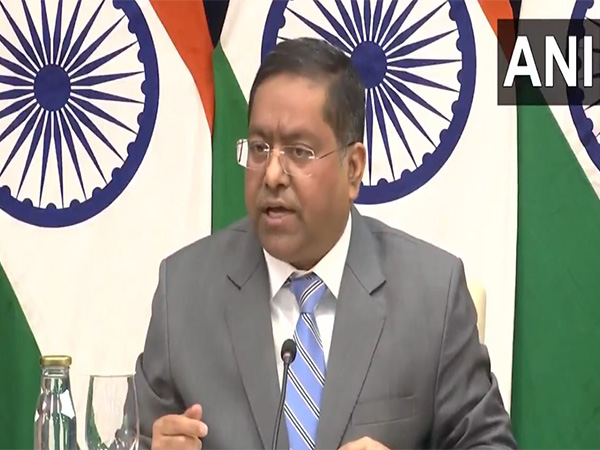Ministry of External Affairs spokesperson Randhir Jaiswal (Photo/ANI)