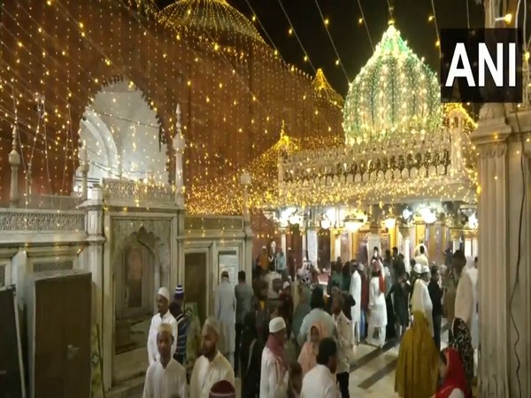 Dargah Hazrat Nizamuddin Aulia (Photo/ANI)