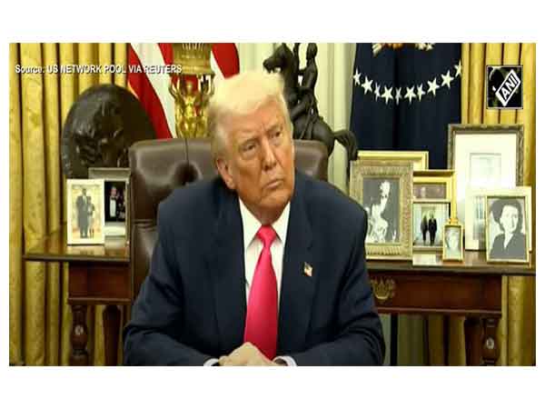 US President Donald Trump (Photo/ ANI US Network Source Pool via Reuters)