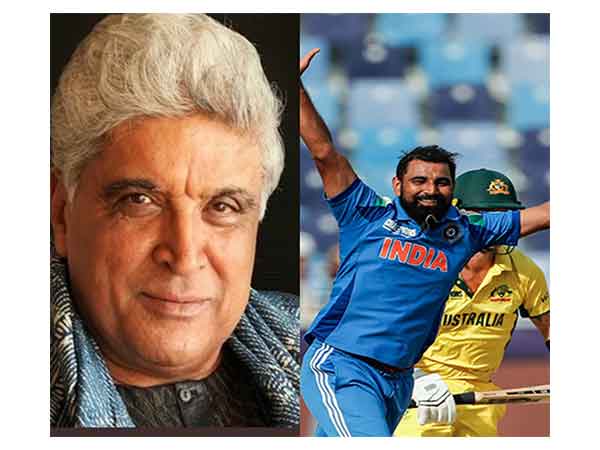 Javed Akhtar and Mohammed Shami (Image Source: Instagram)