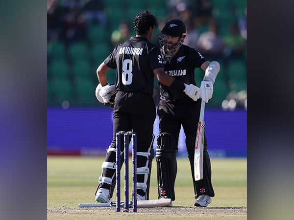 Rachin Ravindra and Kane Williamson (Photo: @ICC/)X )