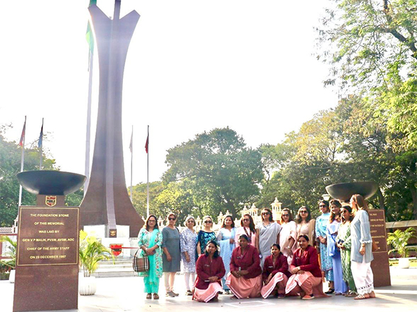 Women guides lead way at Southern Command War Memorial in Pune (Photo/ANI)