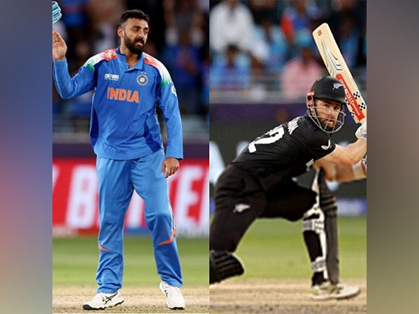 Varun Chakravarthy and Kane Williamson (Photo: @BCCI X/@Blackcaps X)