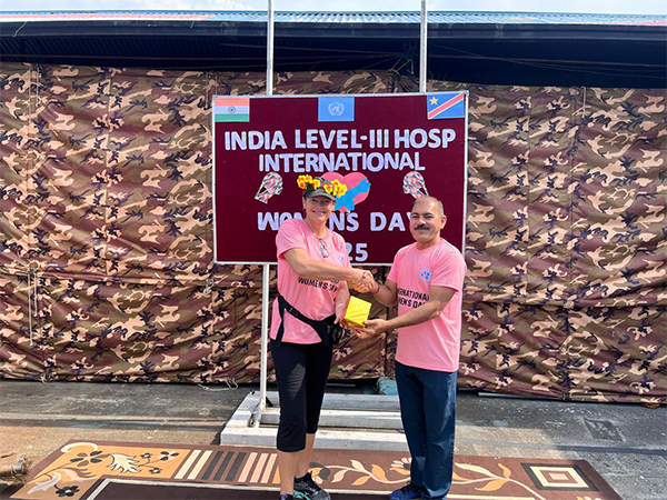 Indian Hospital in Congo celebrating Women's Day (Photo/X@adgpi)