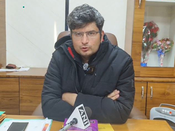 Chamoli District Magistrate Sandeep Tiwari (Photo/ANI)
