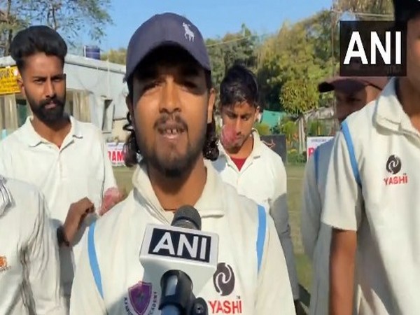 A supporter of the Indian team. (Photo/ANI)