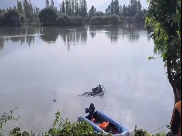 River Jhelum flowing through Jammu and Kashmir's Bandipora (ANI File Photo)