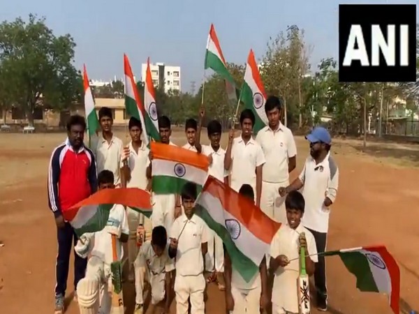 Young supporters from Warangal Telangana (Photo/ANI)