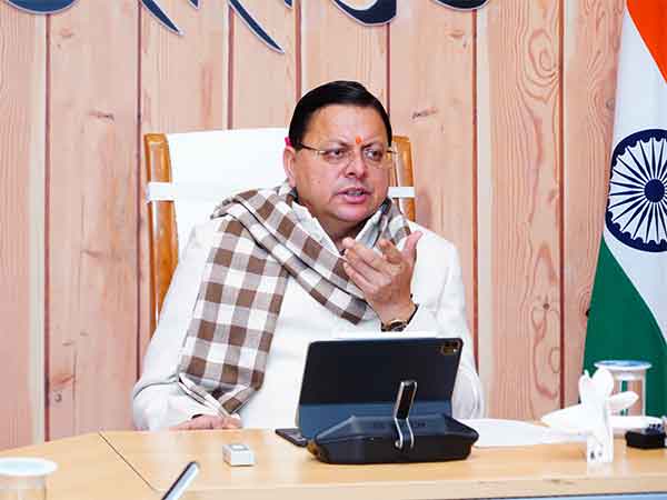  Uttarakhand Chief Minister Pushkar Singh Dhami (Photo/ANI)
