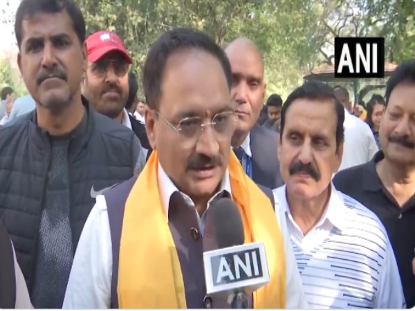 Delhi BJP President Virendra Sachdeva. (Photo/ANI)