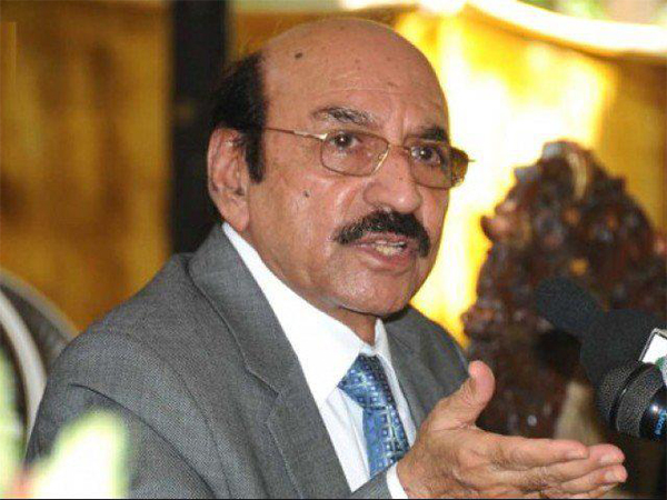 Pakistan’s Former Chief Minister of Sindh Qaim Ali Shah (Photo credit/ Facebook@Syed Qaim Ali Shah)