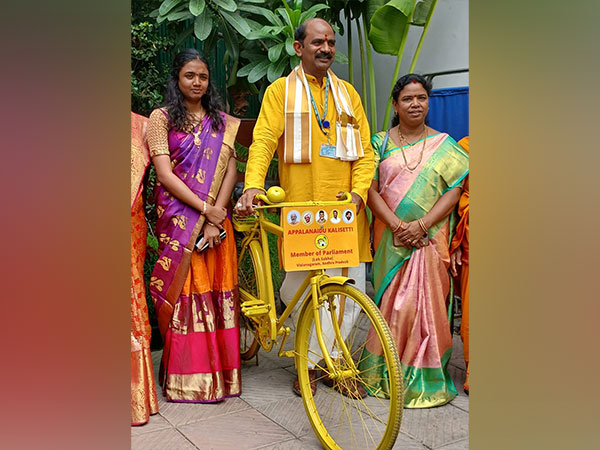 Vizianagaram MP, Kalisetty Appalanaidu. (Photo/ANI)